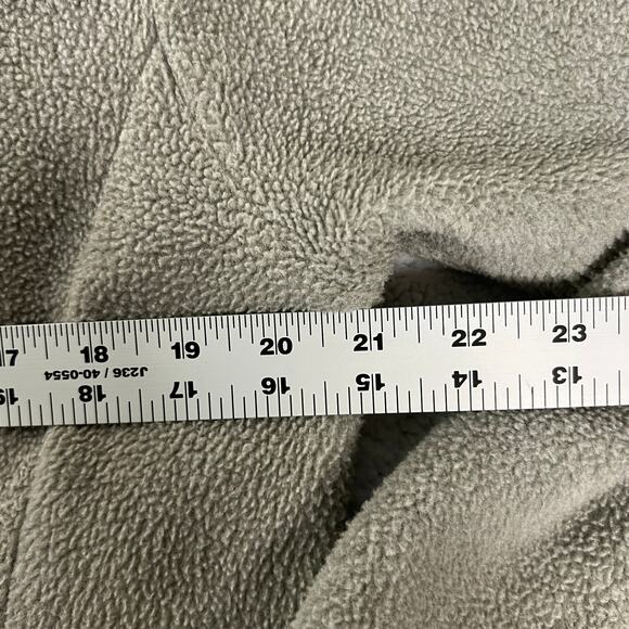 North Face Denali Womens Medium M Grey and Mint Fleece - Picture 8 of 9